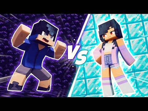 Minecraft OBSIDIAN VS DIAMOND!