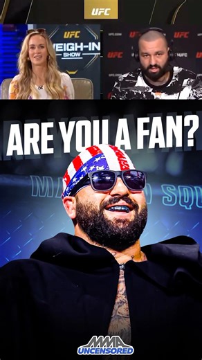 Josh Hokic’s flirts with Laura Sanko live & his UFC 327 antics stole the show. Are you a fan?
