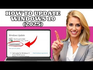 How To Update Windows 10 (2025 Tutorial)