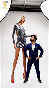 POV: You're Dating a 10FT Supermodel👑✨ #shorts #tallgirl #shortman #shortsfeed