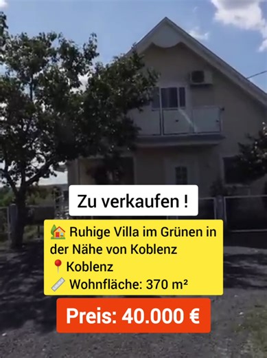 Ruhige Villa im Grünen zu verkaufen bei Koblenz