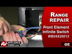 GE Stove - Element Not Heating - Front Element Infinite Switch Repair and Diagnostic