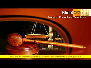 Law Free Powerpoint Slide