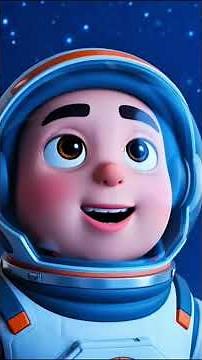 👨‍🚀 “Astronaut Adventure in Space! Pixar Style Animation 🌠”