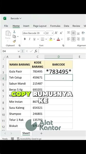 Rahasia Bikin Barcode di Excel, Mudah & Cepat!