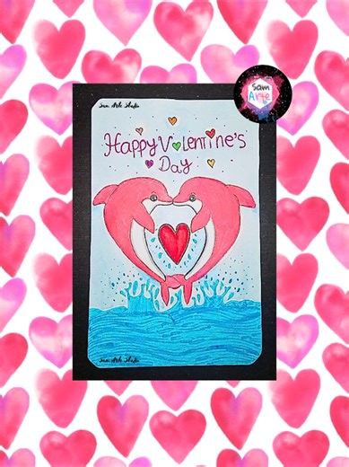 💕 Dolphin Connection and Love: Movement, water, and a heart at the center 🐬💗 This was the process of creating this lovely drawing, from the first lines to the final details 💝🎨 Each illustration has its own rhythm, just like these dolphins in love, swimming in sync with their hearts 🐬💘 #dolphins #KawaiiArt #ValentinesDay #StepByStepDrawing #samarte.studio 💕 Conexión y amor de Delfines: Movimiento, agua y un corazón en el centro 🐬💗 Este fue el proceso de este lindo dibujo, desde las prim