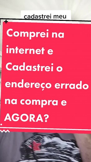 Como Corrigir Endereço Errado na Shopee