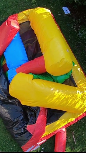 Rainbow Activity Castle 🌈🏰 #bouncy #bouncehouse #bouncyhouse