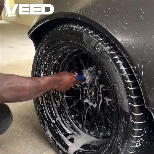 Lamborghini Wheel Cleaning by Ride Revivers #detailing #luxury #riderevivers