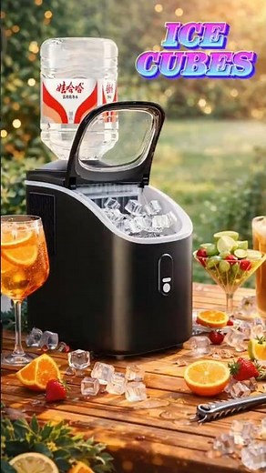 Ice cube making machine! #shorts