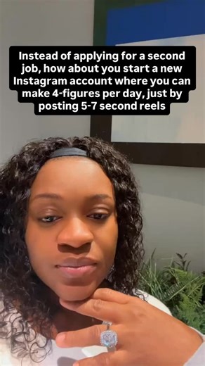 Lady J | Digital Products | Personal Growth Mindset on Instagram: "You are not lazy🙁💸👇🏽 You are tired. Tired of extra shifts. Tired of trading hours. Tired of income limits decided by someone else. Instead of chasing a second job, build one simple system on Instagram. Here is a clean starter process you follow step by step. 1️⃣ Open a fresh Instagram account. Pick one problem you already solved. Examples: budgeting, meal planning, side income basics, Canva skills. 2️⃣ Create 5 short reels. E