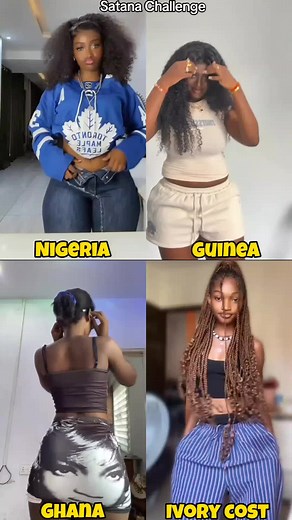 Satana Dance Challenge Across Nigeria, Guinea, Ghana, and Ivory Coast