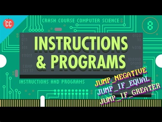 指令与程序： Crash Course 计算机科学 #8 - CrashCourse