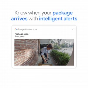 8.6K reactions · 811 shares | Know the difference between a person, a package and a pet with intelligent alerts on the new Nest Cams & Doorbell. Starting at $99.99. Share your favorite #CaughtOnNestCam moments for a chance to be featured on @MadeByGoogle. Working internet & Wi-Fi required. Certain features not available on all Nest cameras and doorbell, or may require Nest Aware subscription on older Nest cameras and doorbells. Learn more at g.co/nest/meetaware. | Made by Google | Facebook