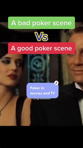 A bad poker scene vs a good poker scene in TV and movies. What do you think? #poker #casinoroyale007 #jamesbond007 #bondpoker #billionstvshow #billions