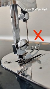 Presser foot not fitting properly !! Lifting problem fixed 🛠️ #sewingmachineservice #sewingtipsandtricks #sewingcommunity #silaimachine #tailoringtips #sewingmachine | Sew & Style Tips