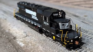 关于scaletrains的ho比例SD40-2内燃机车数码音效版模型视频搬运～轨道交通火车迷diesellocomotive火车头railfan机辆模式列车～