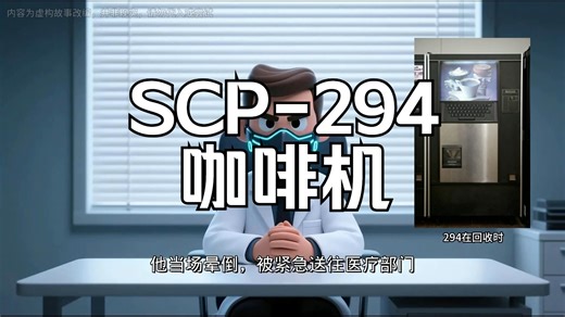 【研究员小E】SCP-294 咖啡机