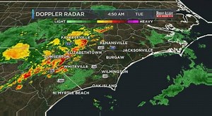 Caution! Showers and locally heavy storms on your morning radar... INTERACTIVE RADAR has you covered: http://bit.ly/1fgZ959 Carolina in the Morning LIVESTREAM does too: http://bit.ly/1vLSF6Q | WECT News