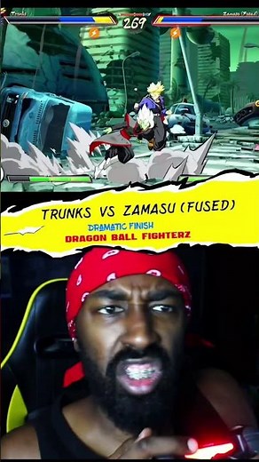 Trunks vs Zamasu Dramatic Finish! (Dragon Ball FighterZ)