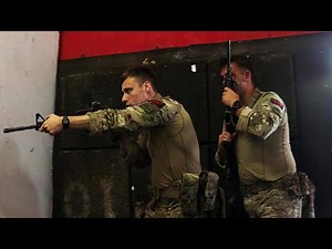 U.S. Marines and British Royal Marine Commandos Conduct Close Quarters Battle Training