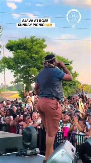 Sjava performance at Rose Sunday Picnic