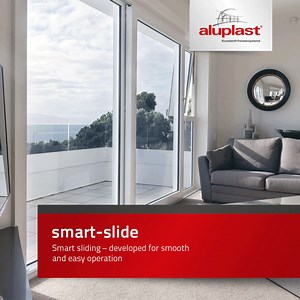 smart-slide - smart in performance comfort. Easy opening, smooth closing and wind resistant. . . For more information about our products, visit our website www.aluplast.net/in or write to us at marketing.in@aluplast.net. #smartslide #timetoupgradeyourwindows #aluplast | Aluplast India Pvt Ltd.