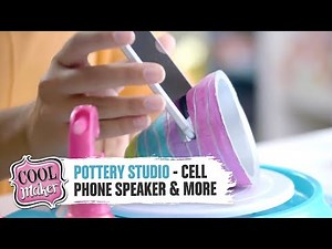 Cool Maker | Pottery Studio | How To Make A Cell Phone Speaker And More