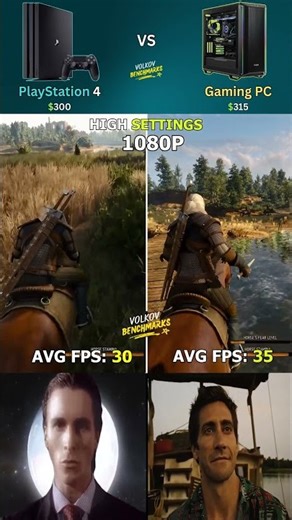PlayStation 4 vs PC – Which Delivers Better FPS Graphics & Value? #pcgaming #shorts