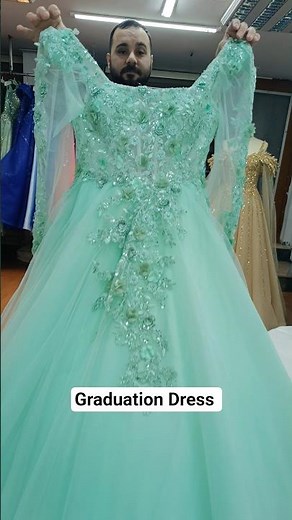 Graduation Dress 2026 💚 Green Style#prom #formaldress #dress #promdress #dressess #fashion