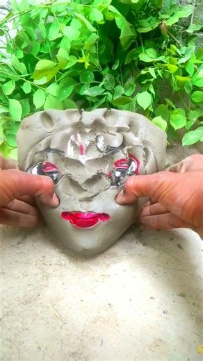 shree ram face making with clay/Ram idols making #rammandir #rambhajan #craft #shortsvideo