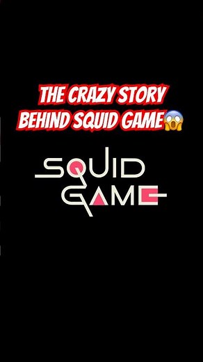 The Crazy Story Behind Squid Game 😱 #shortsfeed #squidgame
