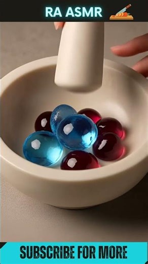 Grinding gemstones into purple paste… 💎🔮