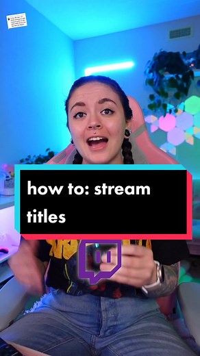 Replying to @evievstar some ideas for interesting stream titles :) #tipsfornewstreamers #streamertips2023 #streamertipsbeginner #twitchstreamtips #smallstreamertips