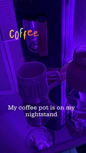 3.5K views · 42 reactions | Coffee pot on my nightstand. #homehacks #coffeetime #KimTV | The Princess on a penny | Facebook