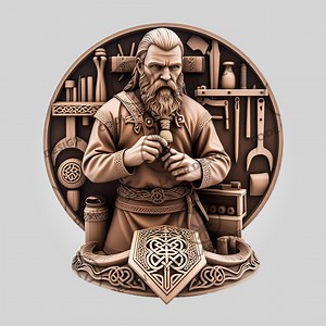 Viking Laser Engraving File, 3D Illusion Warrior Art, Scandinavian Design for Wood and Acrylic - Etsy UK