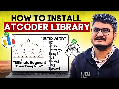 How to install atcoder library