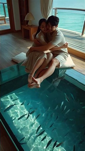 신혼여행 몰디브 워터빌라