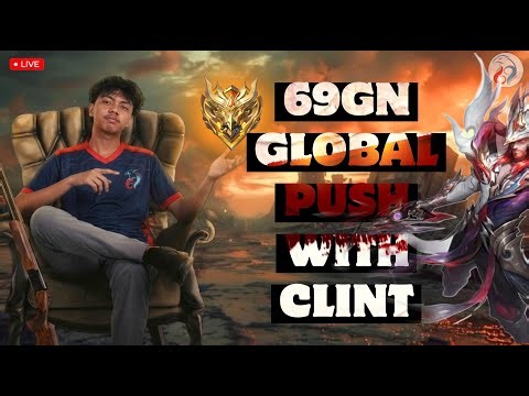 🔴 Clint Global Push Day 3 | MLBB LIVE | MOBA 5V5 #mlbblive #shortslive