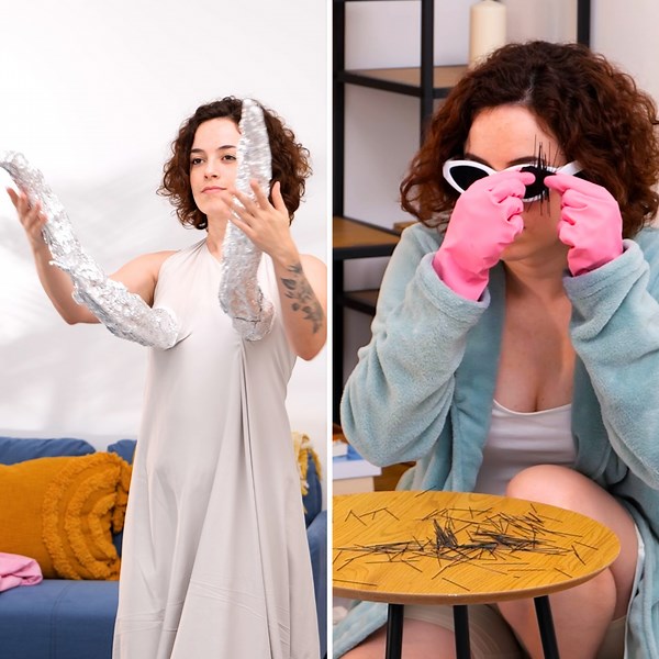 Fashion show's outfit from scratch