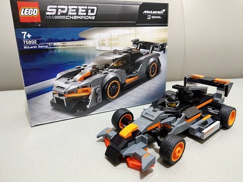 How to turn Lego 75892 McLaren Senna into a Formula 1 (alternative build instruction)