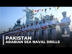 Pakistan leads multinational naval drill in Arabian Sea, nearly 60 countries take part