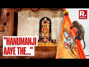 Monkey Enters Ram Temple Sanctum Sanctorum, Devotees Says 'Hanuman Ji...'