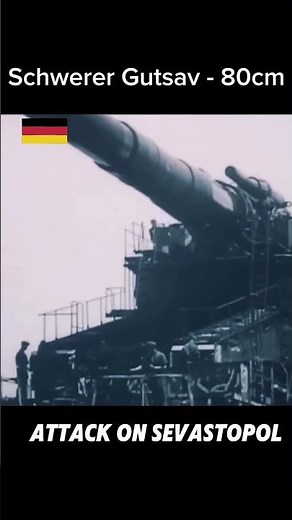 Schwerer Gustav | The Largest Gun in The World 🔥Germany