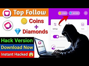 Top follow app unlimited coins 2026 😲 | Top follow hack version apk download | top follow hack coins