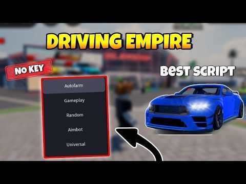 [BEST] Roblox DRIVING EMPIRE Script | Infinite Money,Auto Farm Auto,Fast Speed