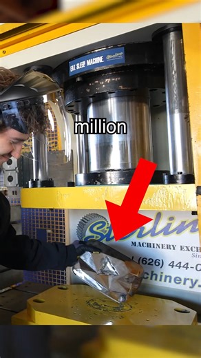 340K views · 2.1K reactions | Diamond Play Button vs Hydraulic Press!  | Airrack | Facebook