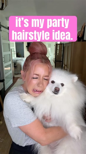 It’s My Party Bun Updo I Fun and Easy Hairstyle Idea #hairaccessories