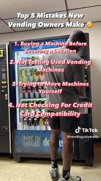 Avoid These 5 Common Mistakes in the Vending Business