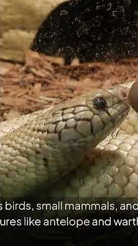 The Mighty African Rock Python: Nature’s Silent Predator 🐍 | Incredible Wildlife Documentary"